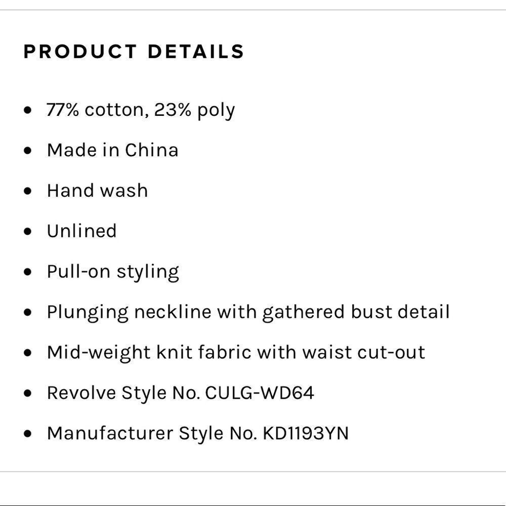 NWT Cult Gaia Jana Dress Black - Picture 6 of 9